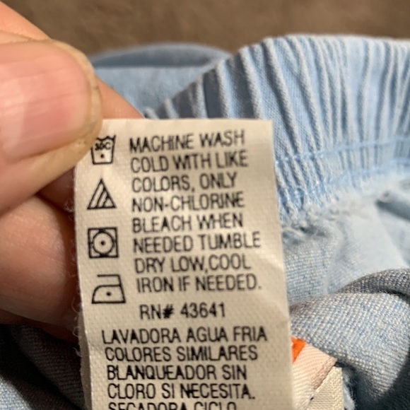 Faded Glory pull-on Stretch jeans elastic back waistband all over stretch - Picture 5 of 5